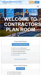 Mobile Screenshot of contractorsplanroom.com